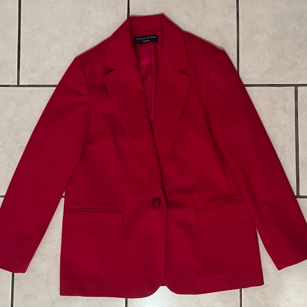 Vintage 90’s Blazer Preston & York petite size 8
